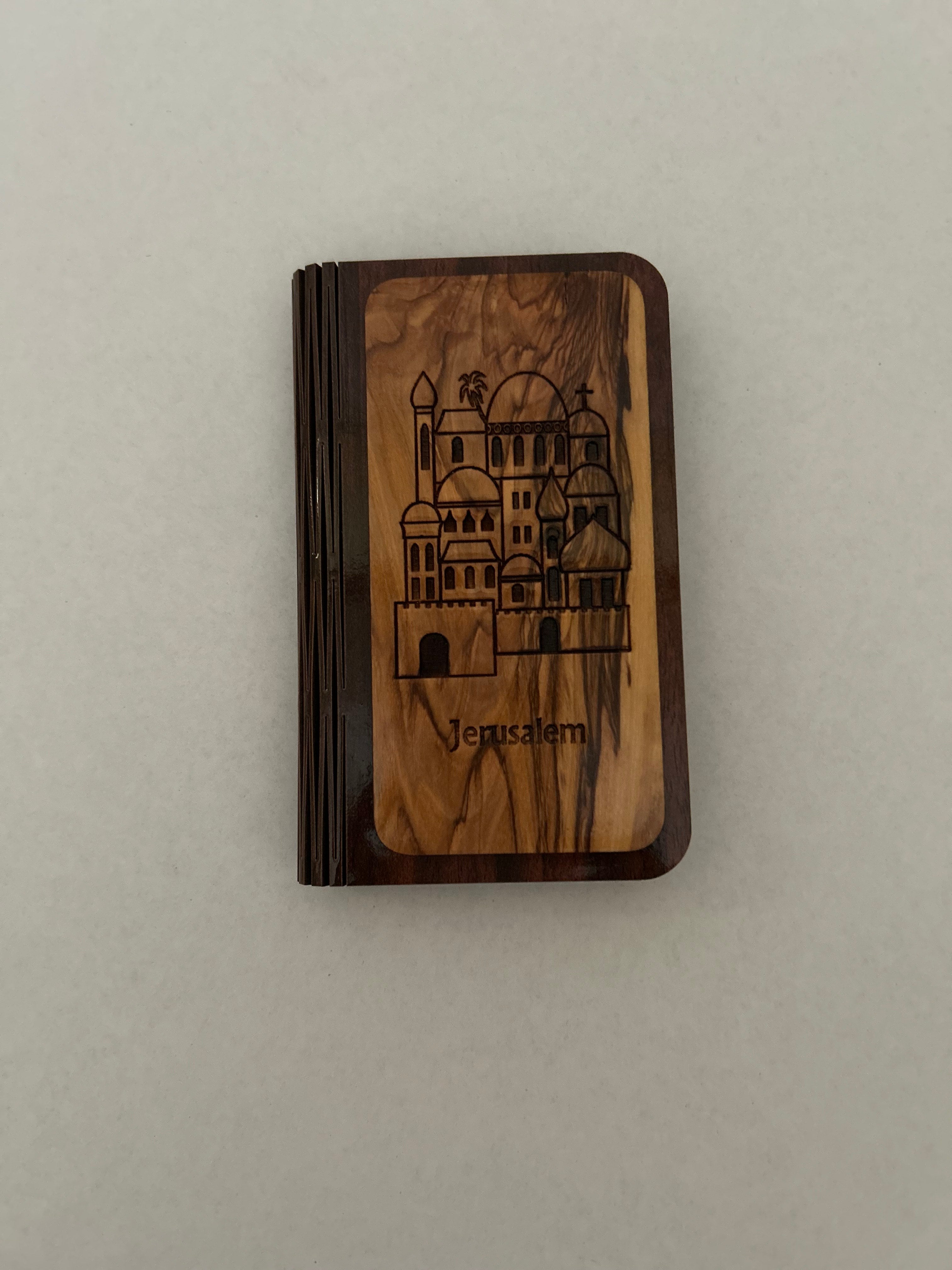 Wooden Christian Prayer Plaque with "Our Father" and Blessing Message
